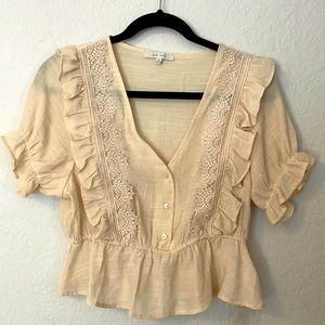 NWOT Love Tree Size M Blouse from Madison and Mallory